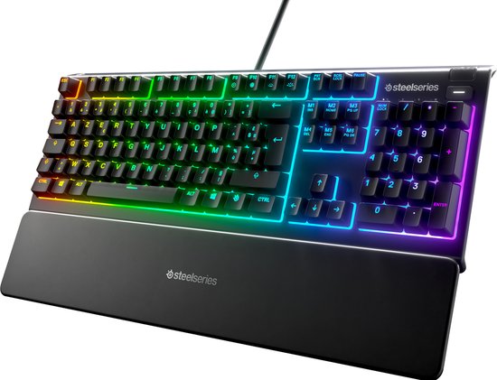 SteelSeries Apex 3 - Gaming Toetsenbord - RGB - FR Azerty - Zwart