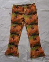 Dorienkidsstuff konijnen flared broek maat 110/116