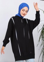 Tuniek trui dames | Zwart