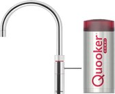 Quooker Fusion kokendwaterkraan rond - bec pivotant - Réservoir combiné - Eau chaude / bouillante - Chrome