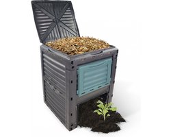 Mobiclinic BioBin - Compostvat - Afvaltransformator - Voor tuin - Zonder gereedschap - Milieuvriendelijk - 300 liter