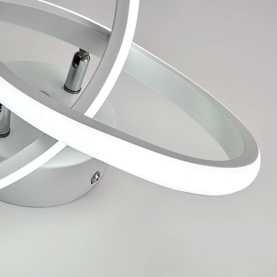 GOECO Lampara LED Techo Moderna, Plafon LED Techo 20W 2200LM para Dormitorio Comedor Cocina Pasillos Sala de Estar, Diámetro 25cm, 3000K | Leroy Merlin