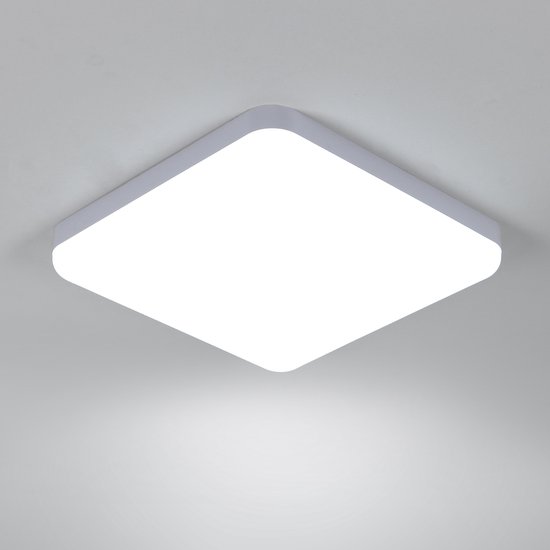 LED Badkamerlamp - Plafondlamp - IP54 - Ø25cm - 6500K Neutraal wit - badkamerverlichting