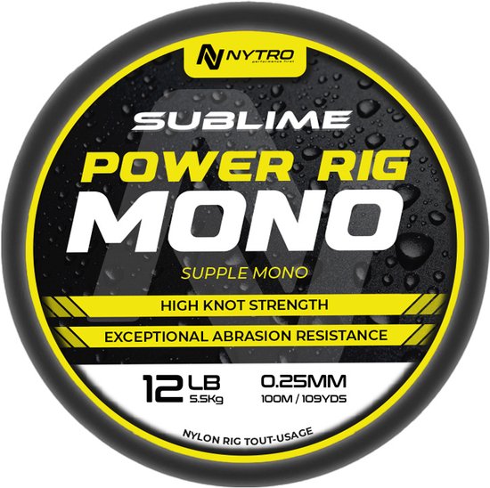 Nytro Sublime Power Rig Mono | 100m | 0,21 mm