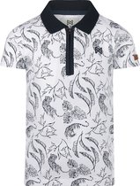 Koko Noko R-boys 1 Jongens Poloshirt - White - Maat 110