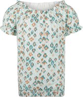 No Way Monday R-girls 4 Meisjes Blouse - Light aqua - Maat 140