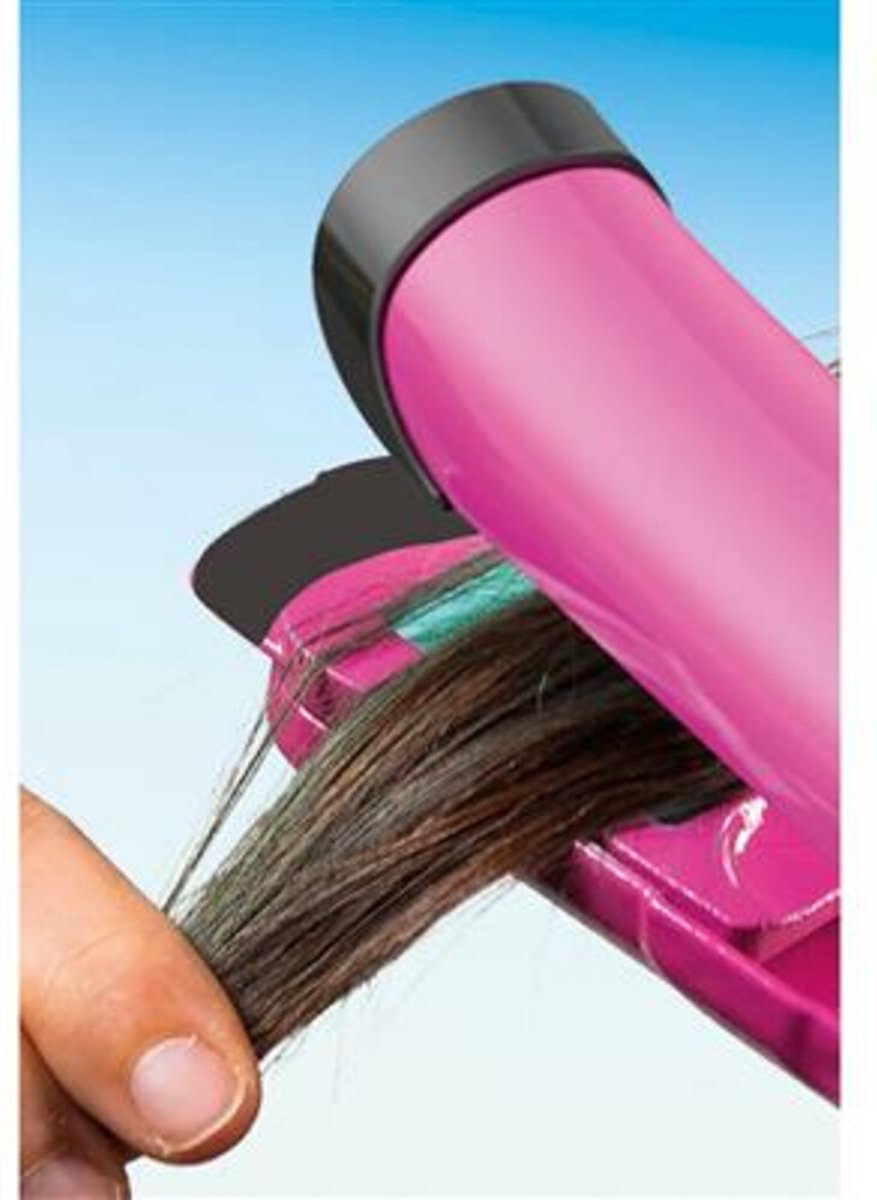 Clementoni - Crazy Chic - Trendy Hairstyle - Kapsalon set met haarverf, tang en accessoires - Vanaf 6 jaar — afbeelding 6