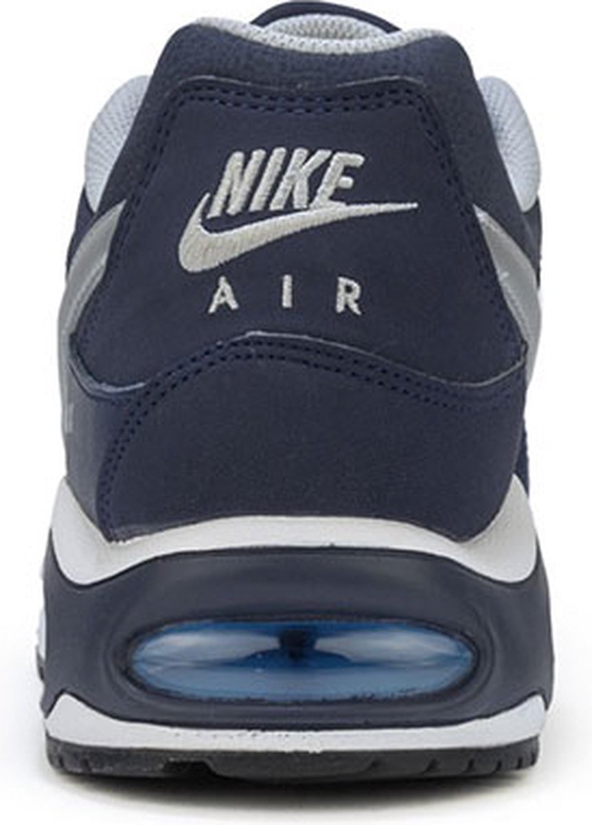 nike air max command leather blue silver