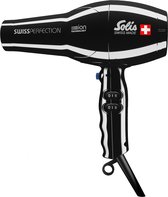 Solis Swiss Perfection 440 - Sèche-cheveux Professionnel - Hair Dryer - Noir