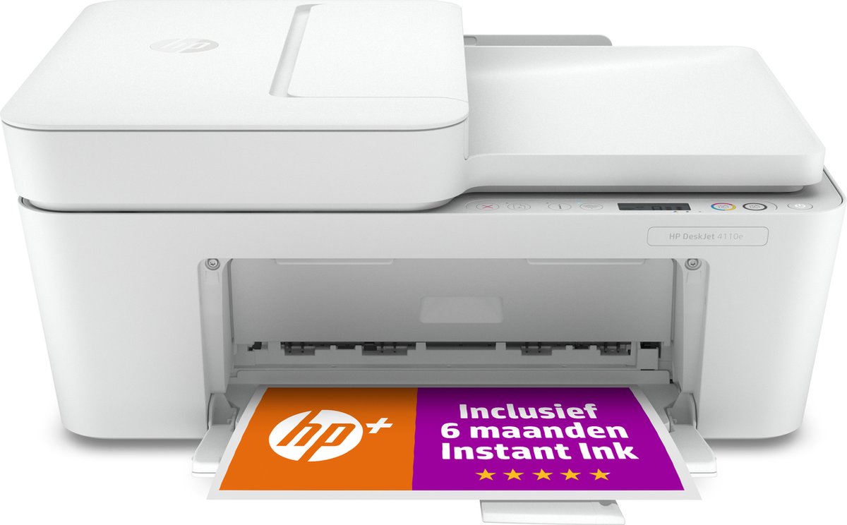 HP DeskJet Plus 4110e - All-in-One Printer - geschikt voor Instant Ink - HP