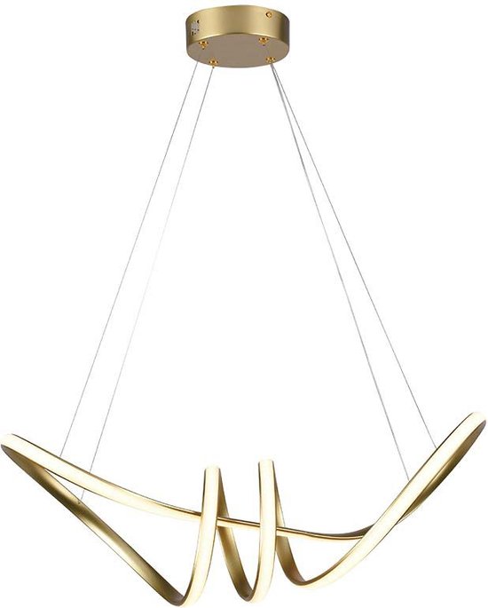 V-TAC VT-7798-C Gouden Designer Hanglampen - Champagne - IP20 - 24W - 3240 Lumen - 3000K