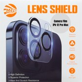 Protecteur d'objectif de caméra arrière HD, film en verre trempé pour iPhone 12 Pro Max