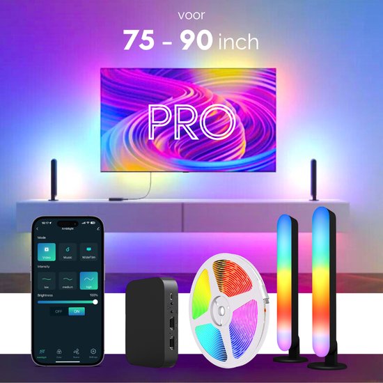 Cozylight Vue 2.0 Tv - Kit - LED intelligentes de co-coloration