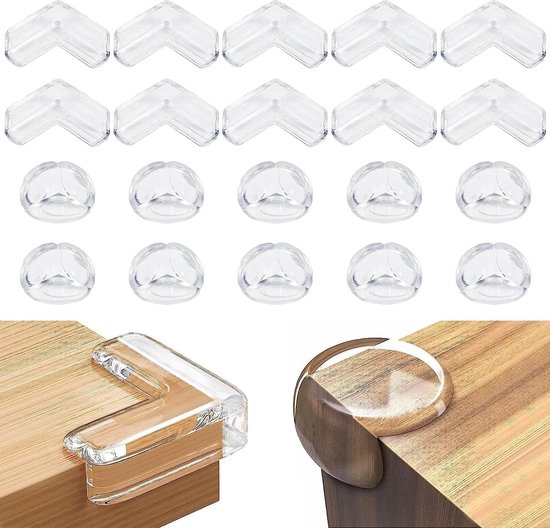 16 stuks hoekbescherming, randbescherming baby (32