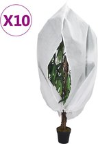 vidaXL-Plantenhoezen-met-ritssluiting-10-st-70-g/m²-2,36x2-m