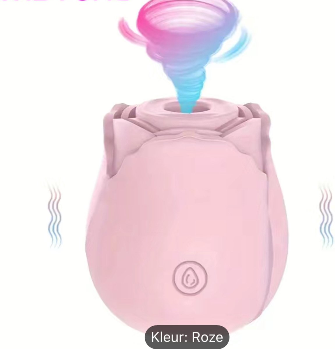 Goedkoopste Vibrator Clitoris Stimulator-pocket versie-vorm van een roos-draagbaar