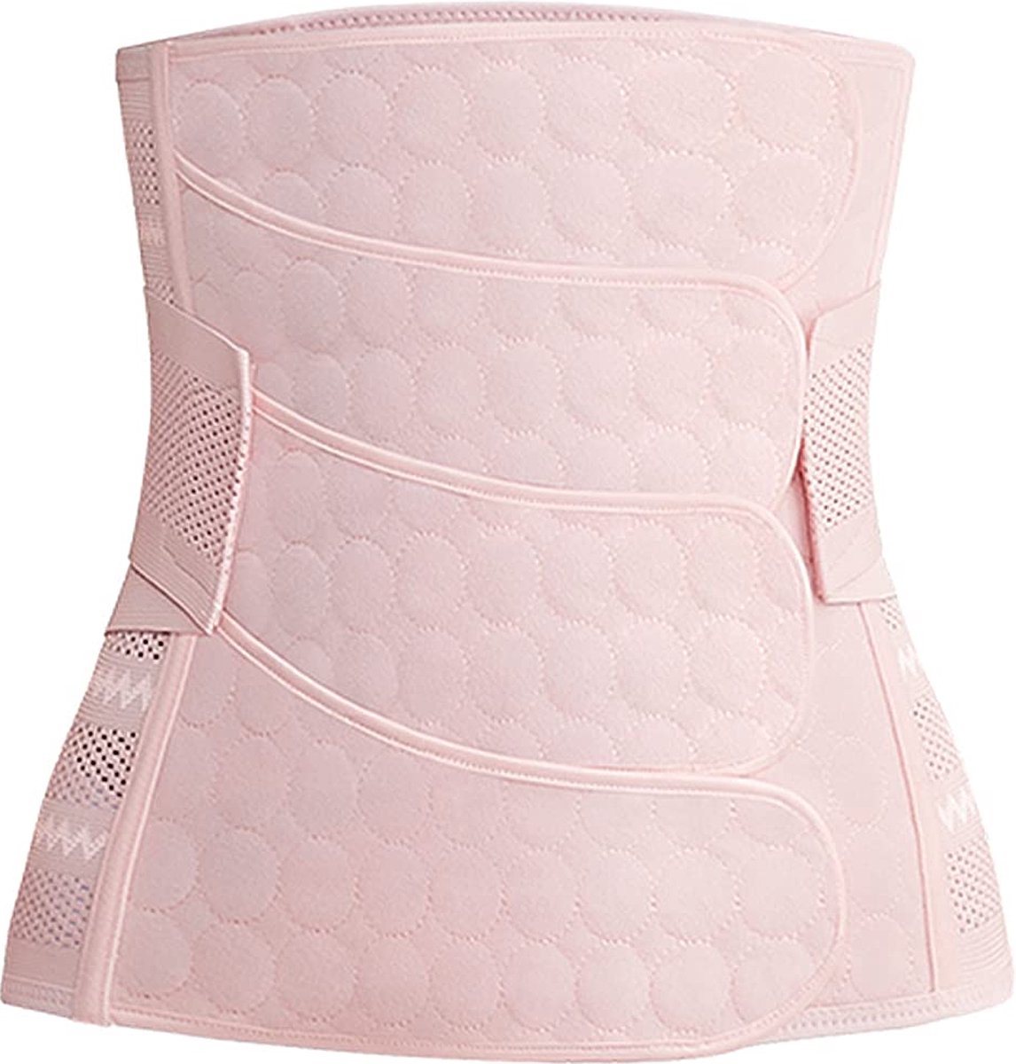 Goedkoopste Postpartum ondersteuning buik 4 bijdragen postpartum buik wrap riem zwangerschap recovery girdle steungordel buikband buikband buikriem ondersteunt taille, rug en buik, roze, XL