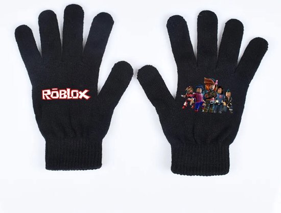 Winterhandschoen voor kinderen - Roblox handschoenen zwart - Speciaal voor de gamers - Sinterklaas cadeau tip - Schoencadeautje - Kerstcadeau -