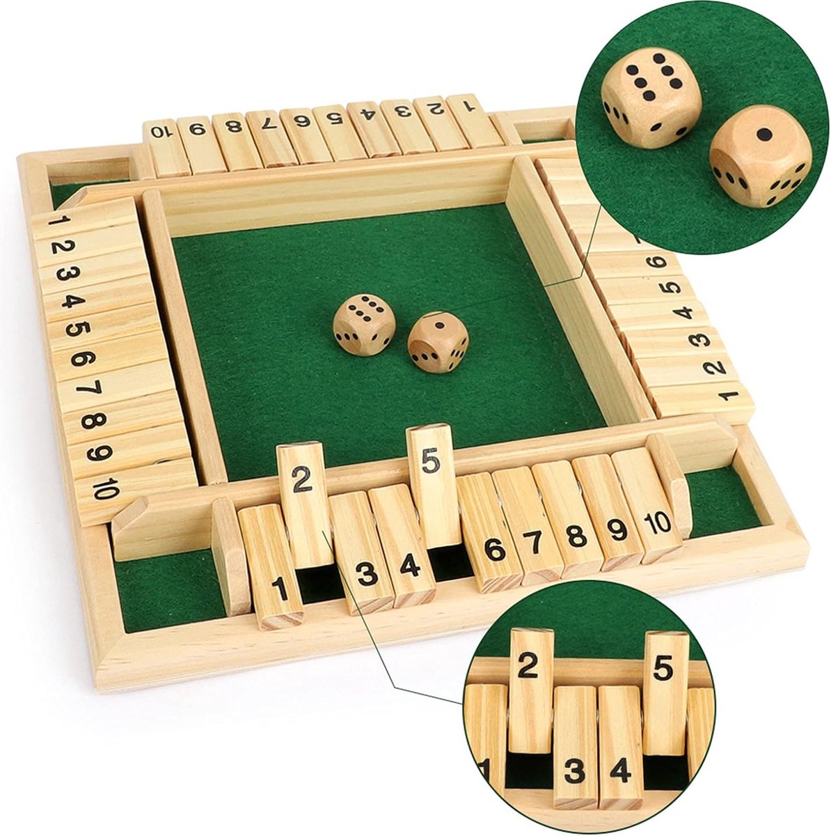 Hoe speel je Shut The Box? Speluitleg & spelregels