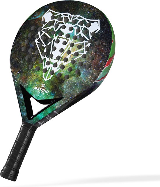 Matchu sports - padel racket - bear - rond - carbon