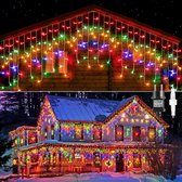 Hoog kwaliteit kerstversiering - kerstverlichting van 400 LED strips - 10M lang - Regenlicht ketting voor buiten en binnen