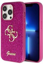 Guess Glitter Edition Case For iPhone 15 Pro Max - Purple