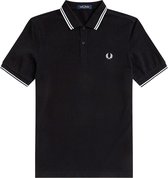 Fred Perry - Polo Zwart 350 - Slim-fit - Heren Poloshirt Maat 3XL