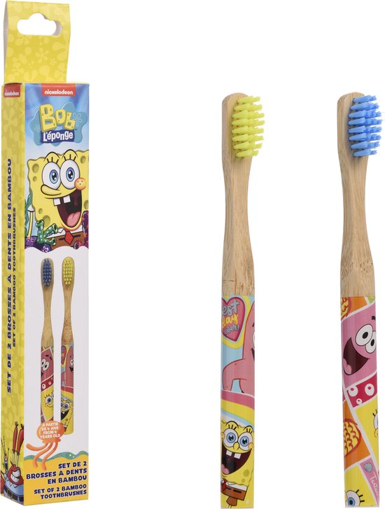 Jerry Fabrics Strandtücher SpongeBob Schwammkopf Paw Patrol Handtuch Badeponcho 2er-Set, Frottee