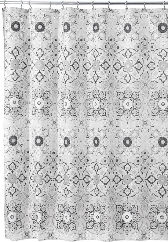 Trade Shop - Tenda Doccia Antimuffa Impermeabile 180 X 200 Cm Con Anelli Bagno Righe 59811 85893858