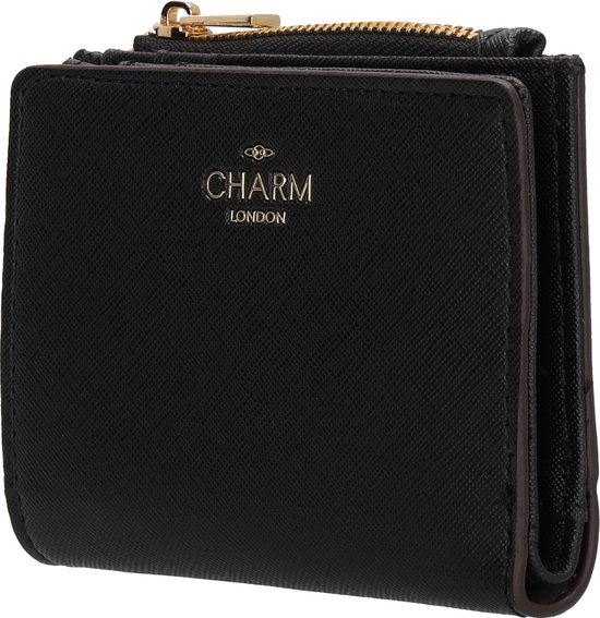 Portefeuille Charm London Birmingham - Zwart