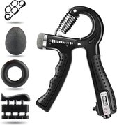 It'sgood 5 Delige Set Grip Trainer - Handtrainer - Grip Trainer - Pols Trainer - Hand Trainer - Verstelbare Teller Handgrip - Handknijper - Knijphalter - Stressbal - Vingertrainer - Onderarm Trainer