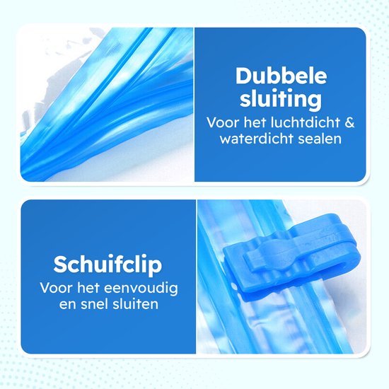 Savoré Kitchen Vacumeerrollen 4 stuks - 20 x 600 & 30 x 600 - Vacuumzakken Voedsel