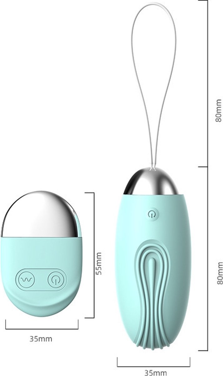 Vibrator ei met afstandsbediening, sex, bedspeeltje, koppels, oplaadbaar, vibrator, Toys4enjoy