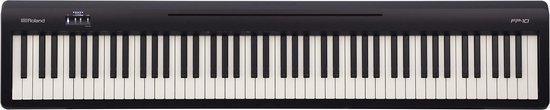 Roland FP-10-BK - Piano - Digitaal - 88 toetsen - Zwart - Ivory feel toetsen