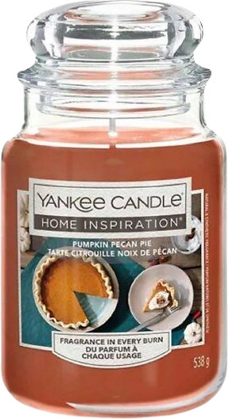 Yankee Candle Pumpkin Pecan Pie Geurkaars 538gr