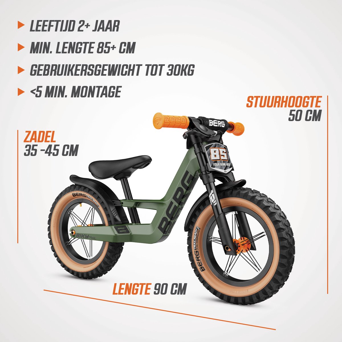BERG Biky Trail Loopfiets - 12 inch - Lichtgewicht magnesium frame thumbnail 4