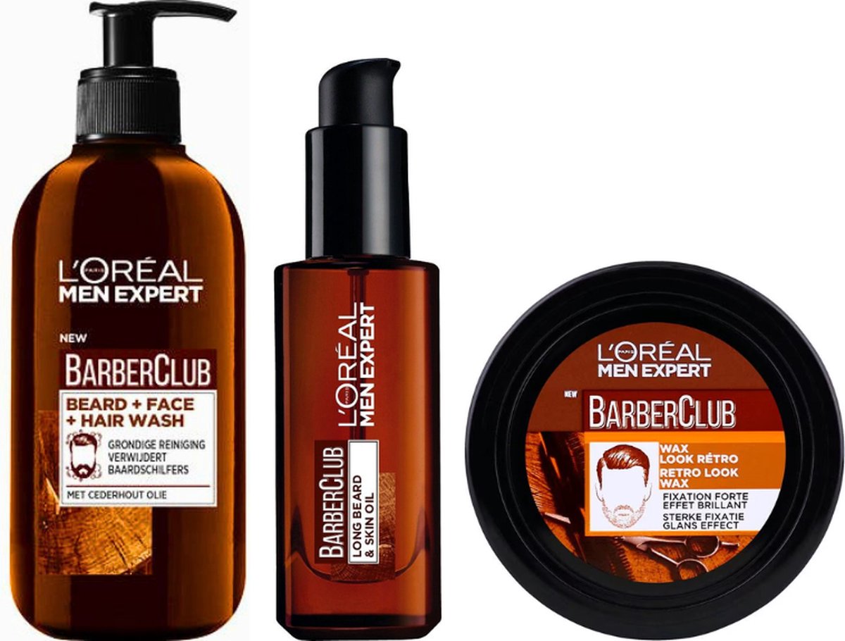 Goedkoopste Men Expert Cadeauset Barber Club Long