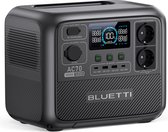 BLUETTI Portable Powerstation-Powerbank AC70, 768Wh LiFePO4-Zonnegenerator met 2 1000W AC-Uitgangen, 100W Type-C, Batterijback-up voor Autoritten, Off-grid, Stroomuitval