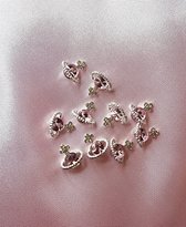 Nail charms - Nagel charms - Nagel planeet - Nagel ufo - Roze nagel steentjes - Nail art - Nagel diamantjes