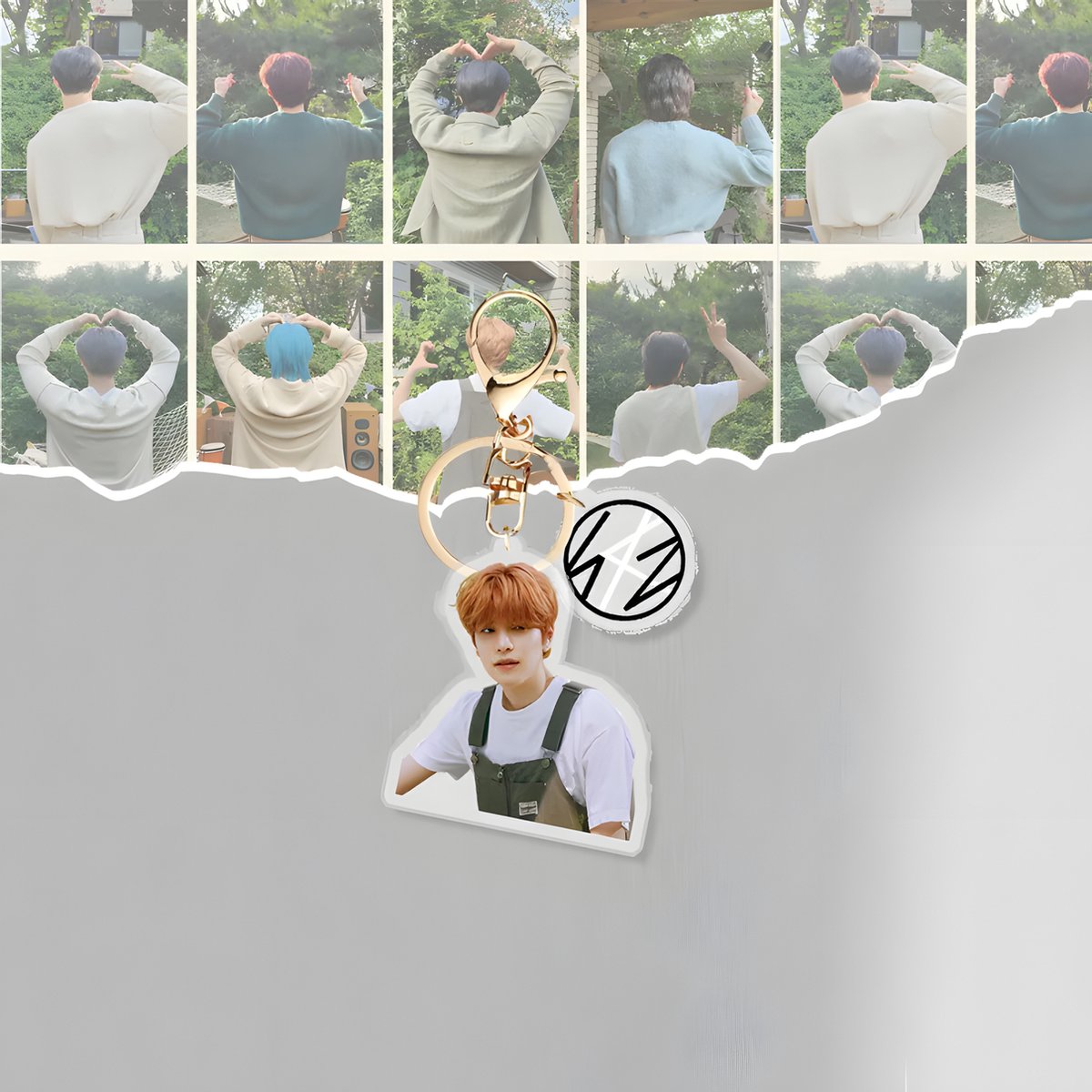Stray Kids NACIFIC Keyring Acrylic Keychain Seung Min [Sleutelhanger]