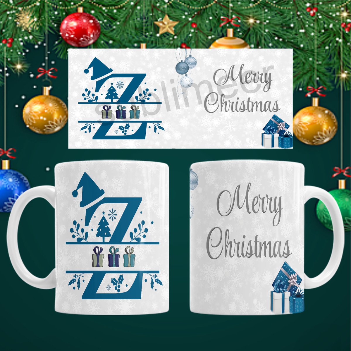 Mok Z Merry christmas / Vrolijk kerstfeest