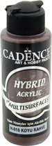 Acrylverf - Multisurface Paint - Dark Brown - Cadence Hybrid - 120 ml