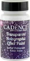 Cadence Peinture Holographique Effet Glitter 90 ml Transparent