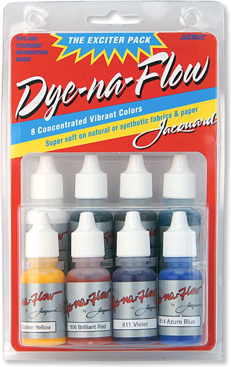 Jacquard Dye-Na-Flow mini kleurenset