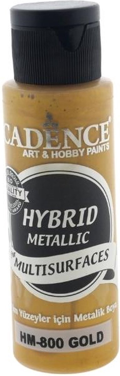 Cadence Hybrid Acrylverf Metallic 70 ml Gold