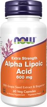 NOW Foods - Alpha Lipoic Acid 600mg (60v-caps)