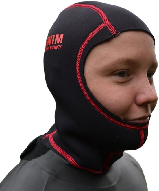 Neopreen Zwembivak Open Water Neoprene Swim Cap - Unisex - Maat M (=54cm)