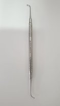 Belux Surgical Instruments / Vulinstrument - Filling Instrument – Amalgaamstopper - Tandarts Instrument - Dubbelzijdig - Zilver - 17 cm