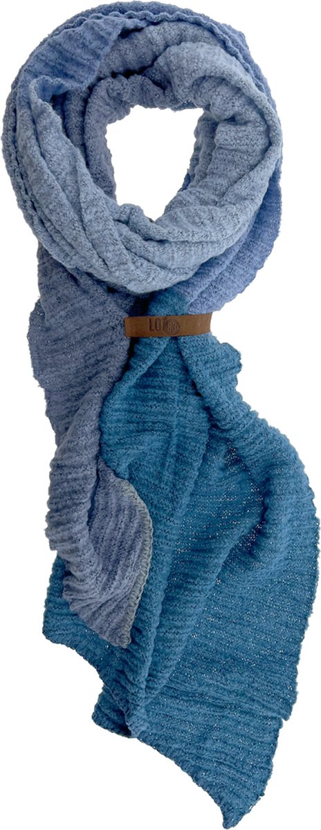 LOT83 Sjaal Fem - Vegan leren sluiting - Omslagdoek - Ronde sjaal - Quattro 8 - 1 Size fits all