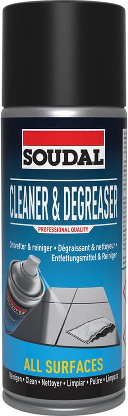 Soudal Cleaner & Degreaser 400ml Spuitbus 400ml